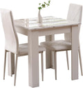 Modern 3 Piece Dining Room Table and Chairs Set