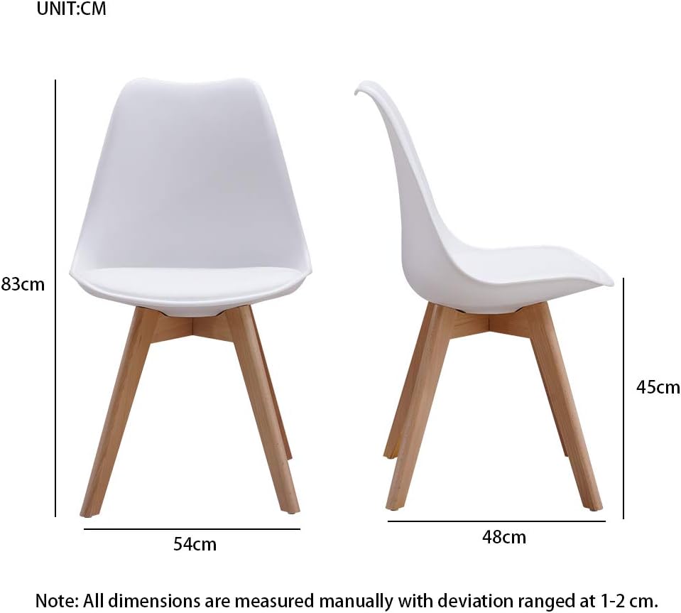 Round Dining Table and Chairs Set 4