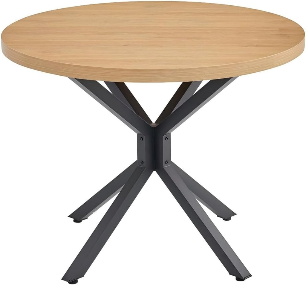 Round Dining Table and Chairs Set 4 Seater Kitchen Dining Set