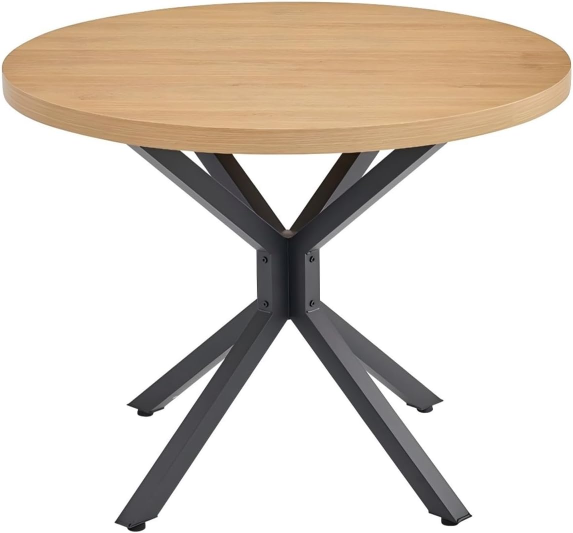 Round Dining Table and Chairs Set 4 Seater Kitchen Dining Set
