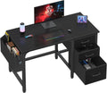 119cm Reversible Computer Desk with File Drawer