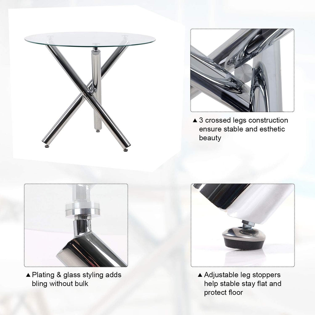 Dining Table and Chairs Set of 4