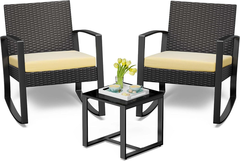 2-Seater Compact Balcony Lounge Set