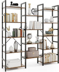 5-Tier Industrial Bookshelf