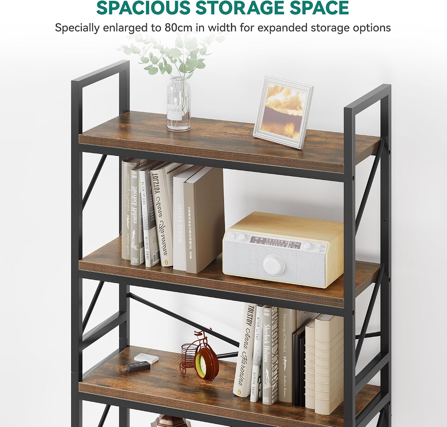 Bookcase 5 Tiers