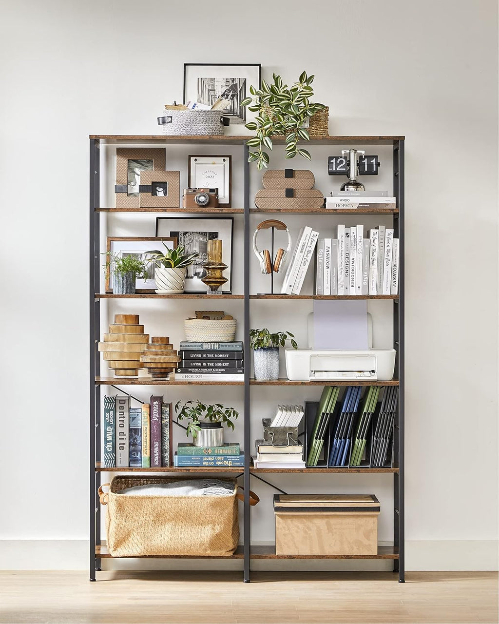 6-Tier Bookshelf