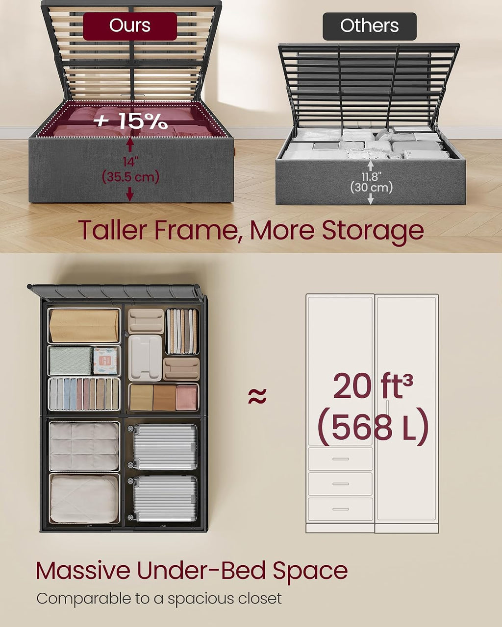 Small Double Bed Frame