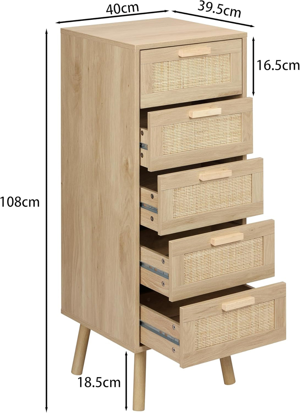 Rattan Chest of Drawers Bedroom