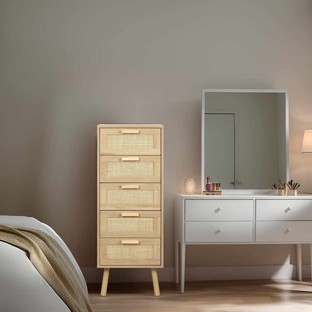Rattan Chest of Drawers Bedroom