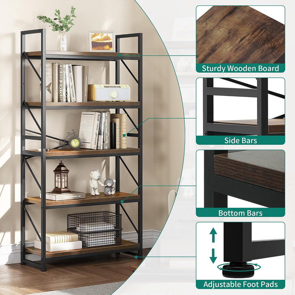 Bookcase 5 Tiers
