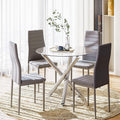 Dining Table and Chairs Set of 4