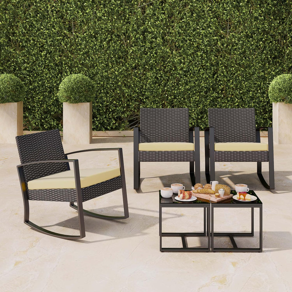 2-Seater Compact Balcony Lounge Set