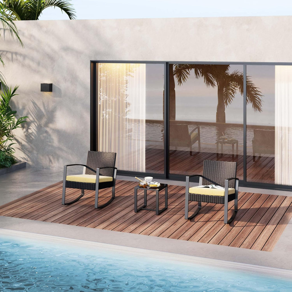 2-Seater Compact Balcony Lounge Set