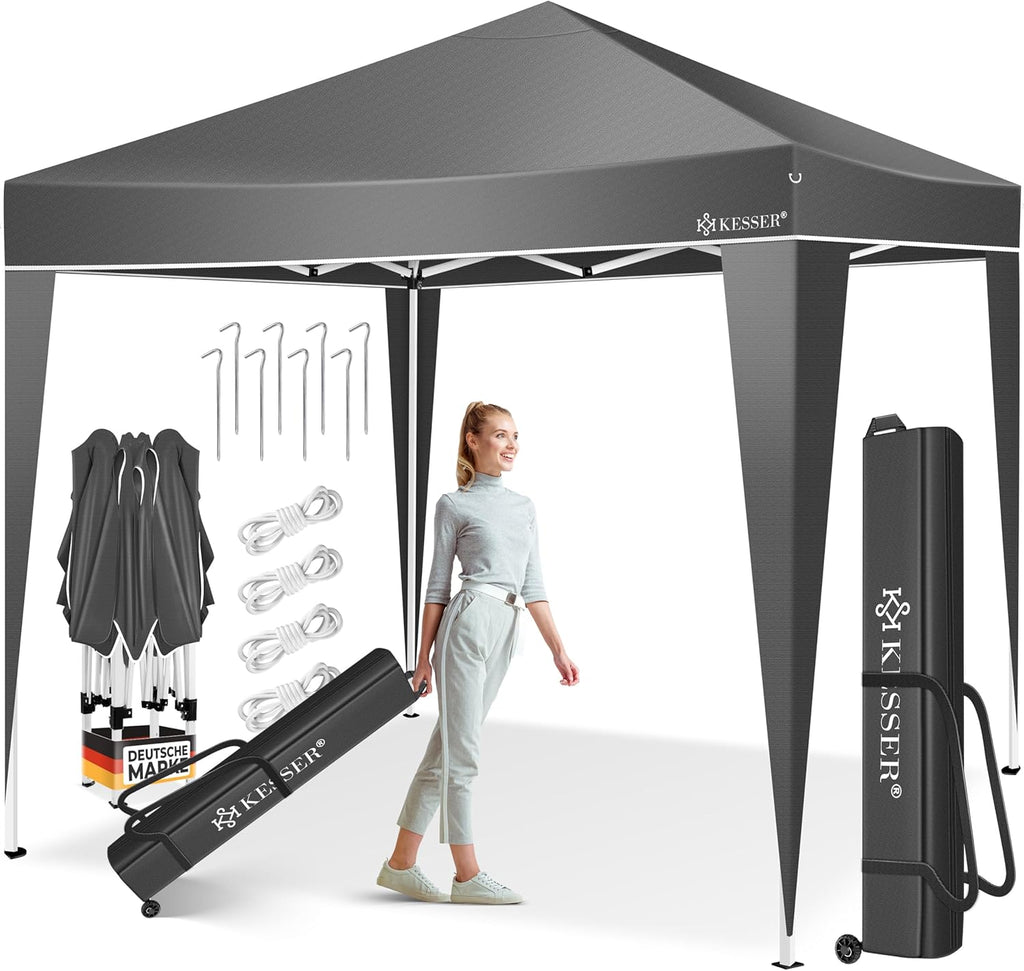 3×3m Adjustable-Height Pop-Up Gazebo